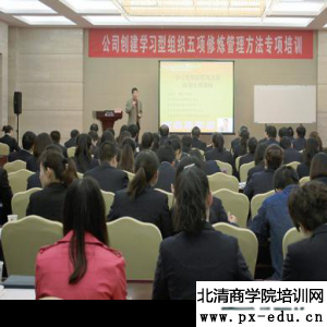 公司举办创建学习型组织五项修炼管理方法专项培训 公司举办创建学习型组织五项修炼管理方法专项培训