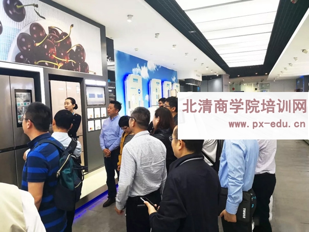 美的产品展厅参观考察